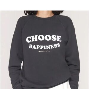 Spiritual Gangster Black 'Choose Happiness' Sweatshirt